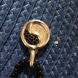 David yurman necklace and yin yang amulet diamonds